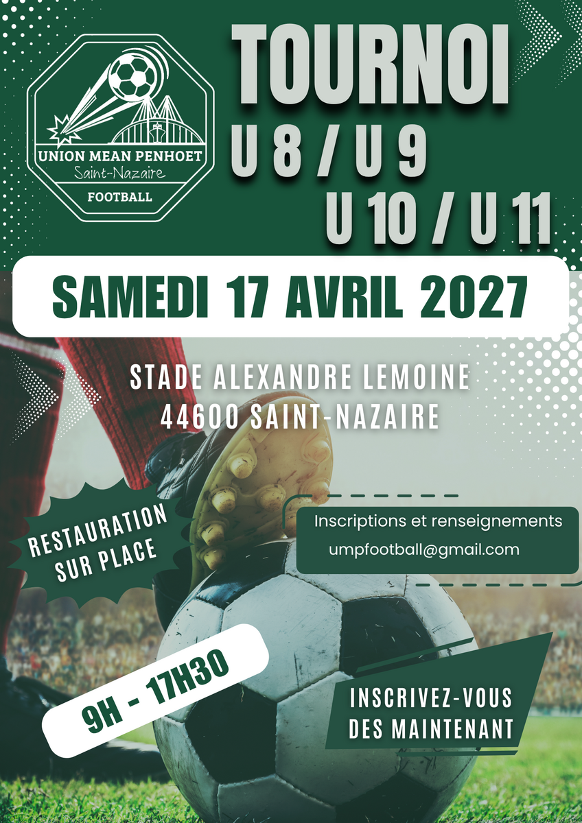 Organisation Tournoi U8-U9 et U10-U11