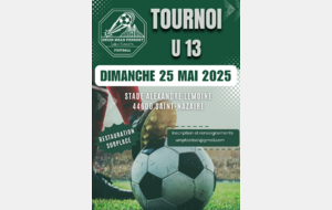 TOURNOI U12-U13