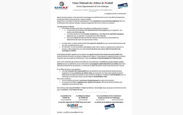 Soutenons les arbitres