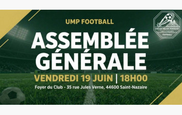 ASSEMBLEE GENERALE - VENDREDI 19 JUIN