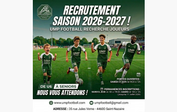 Recrutement saison 2026-2027