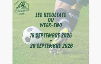 Résultats du Week-end